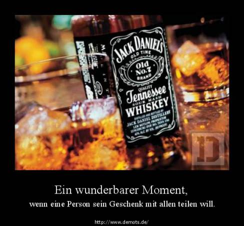 Ein wunderbarer Moment,