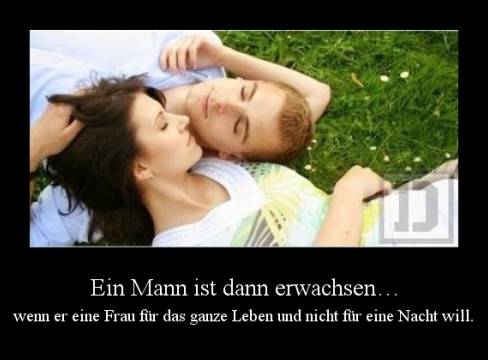 Ein Mann ist dann erwachsen…
