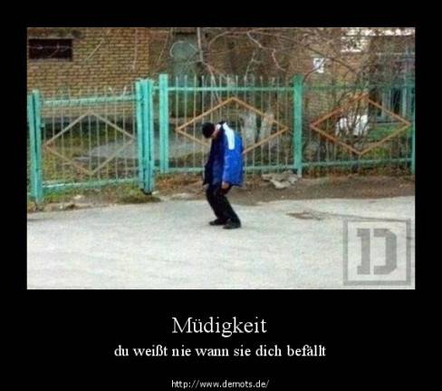 Müdigkeit