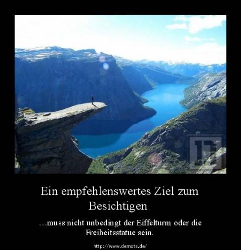 Ein empfehlenswertes Ziel zum Besichtigen