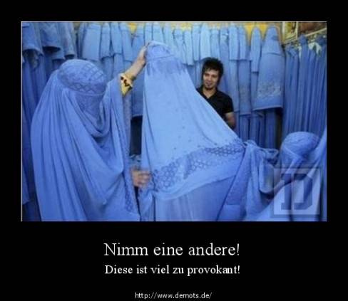 Nimm eine andere!