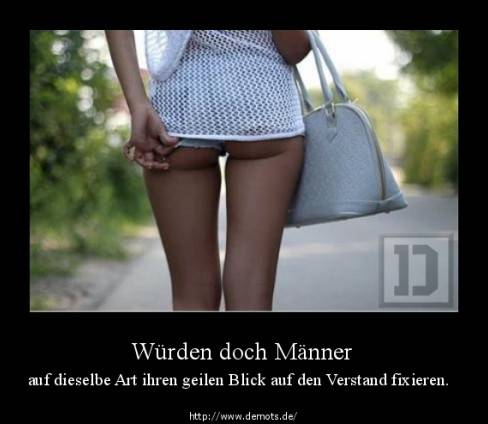 Würden doch Männer