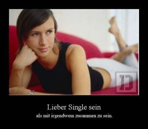 Lieber Single sein