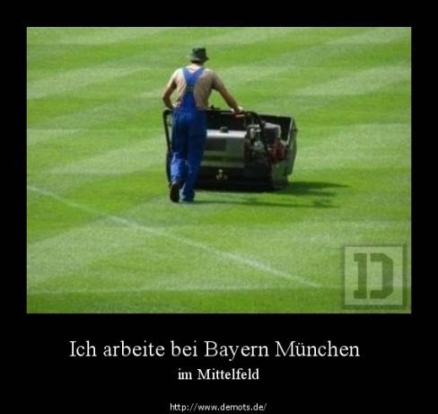 Ich arbeite bei Bayern München