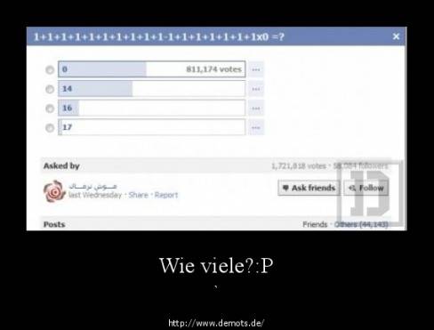 Wie viele?:P