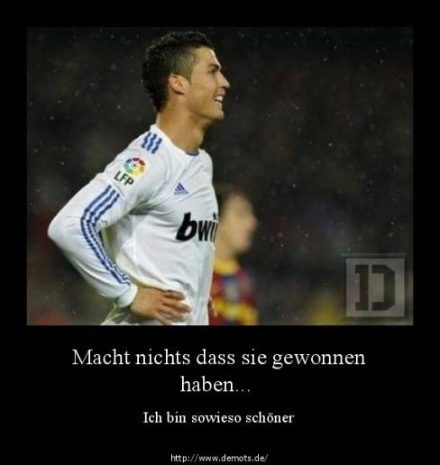 Macht nichts dass sie gewonnen haben...