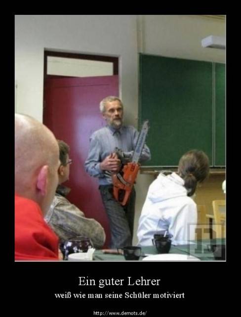 Ein guter Lehrer