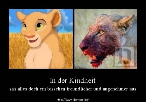In der Kindheit