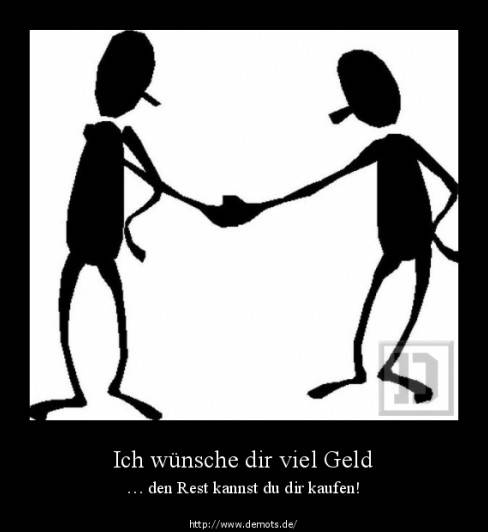 Ich wünsche dir viel Geld