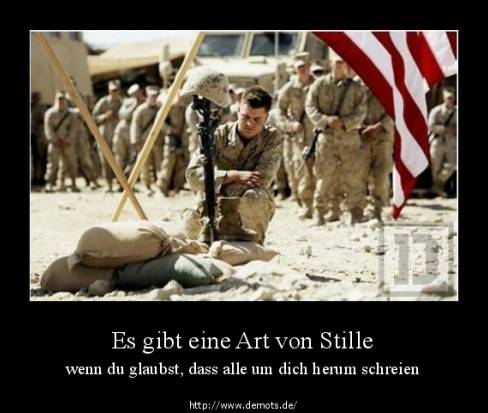 Es gibt eine Art von Stille