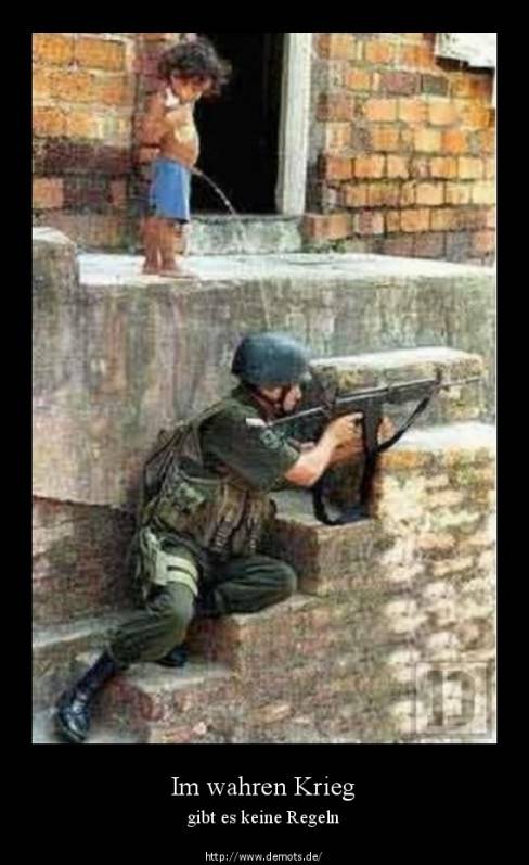 Im wahren Krieg