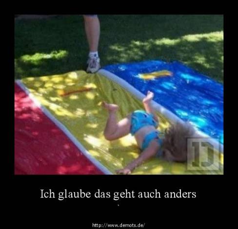 Ich glaube das geht auch anders