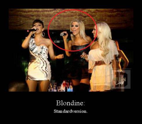 Blondine: