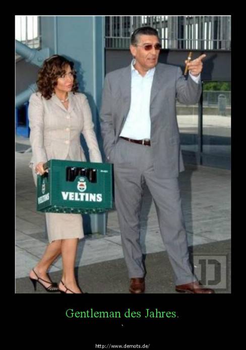 Gentleman des Jahres.