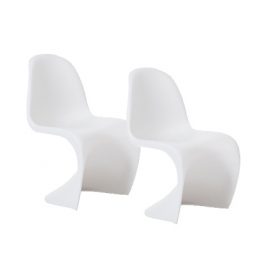 Set 2 Panton Chair (bianco), Vitra - Deesup