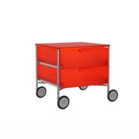 Mobil 2 cassetti con ruote, Kartell - Deesup