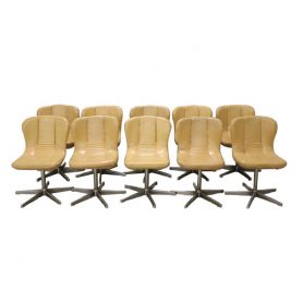Set 10 60s armchairs -Deesup