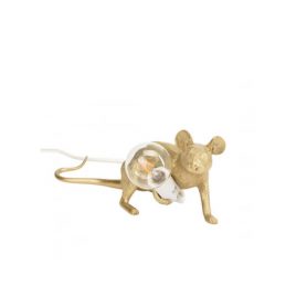 Mouse Lamp Gold (white cable), Seletti - Deesup