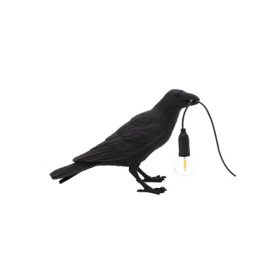 Bird Lamp Black waiting, Seletti - Deesup