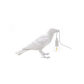 Bird Lamp White waiting, Seletti - Deesup