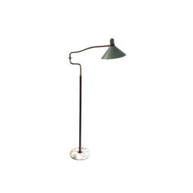 50s brass floor lamp - Deesup