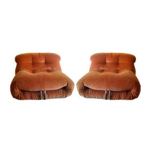 Poltrone Soriana, Afra e Tobia Scarpa, Cassina - Deesup