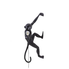 The Monkey Lamp Hanging Version Left (Black), Seletti - Deesup
