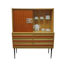 1950s ceramic tile highboard, Deesup