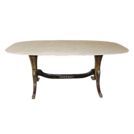1940s-1950s marble top table - Deesup