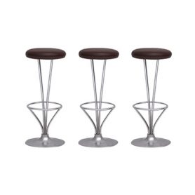 Set 3 sgabelli da bar di Piet Hein, Fritz Hansen - Deesup