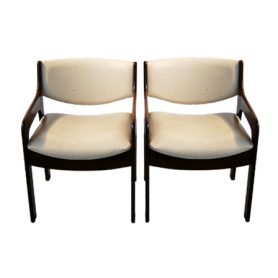 Set 2 Scandinavian chairs (1950s) - Deesup