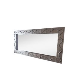 Leather mirror, Baxter - Deesup