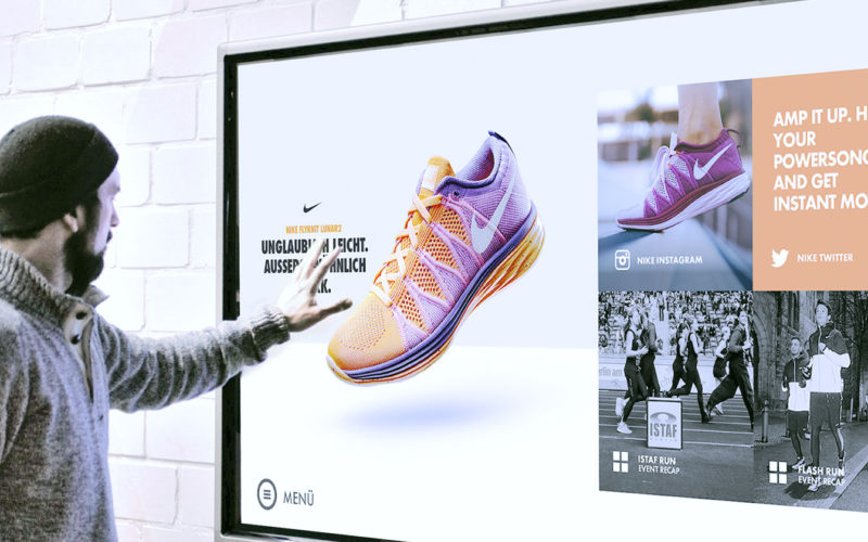 Nike Social Community Wall