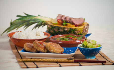 Thai duck red curry fishcakes and tom yum soup menu.jpg
