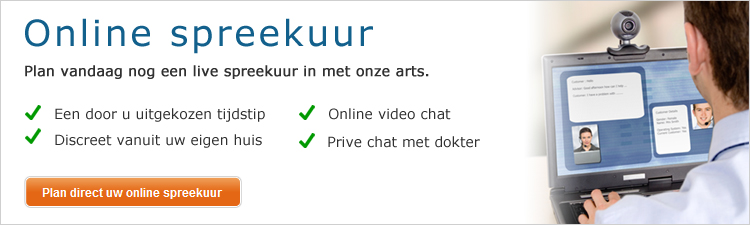 Klik hier om een afspraak te maken met onze arts
