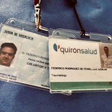 Federico Rodriguez de Tembleque Aguilar, Traumatólogo Córdoba