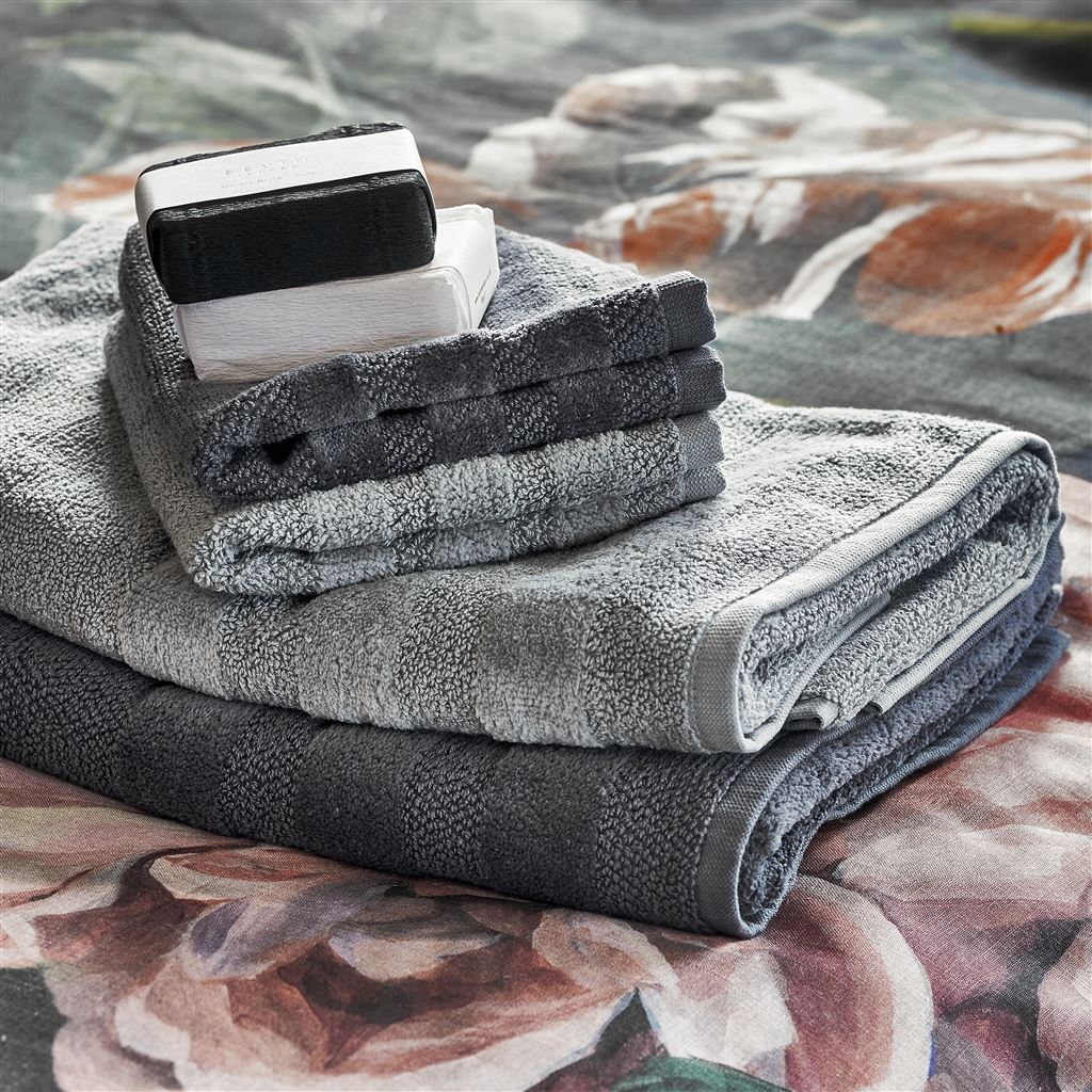 Coniston Charcoal Towel Designers Guild Towels
