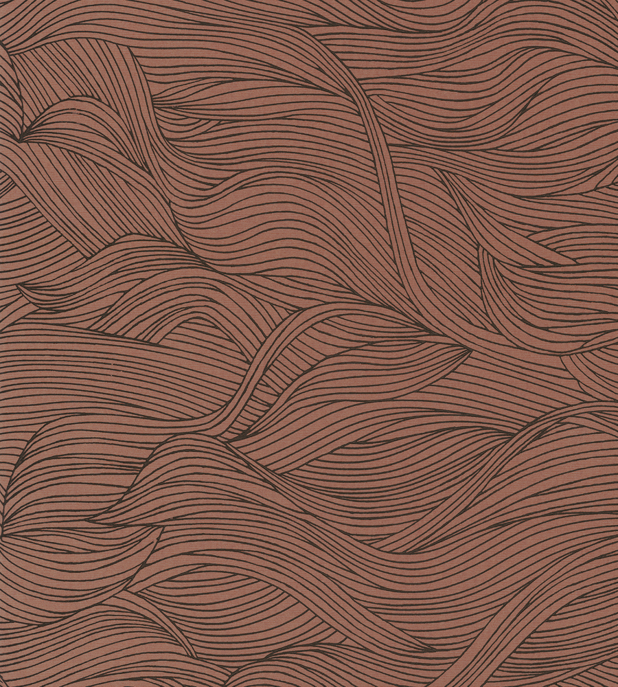 Alula - Terracotta wallpaper | Blossom | Casamance