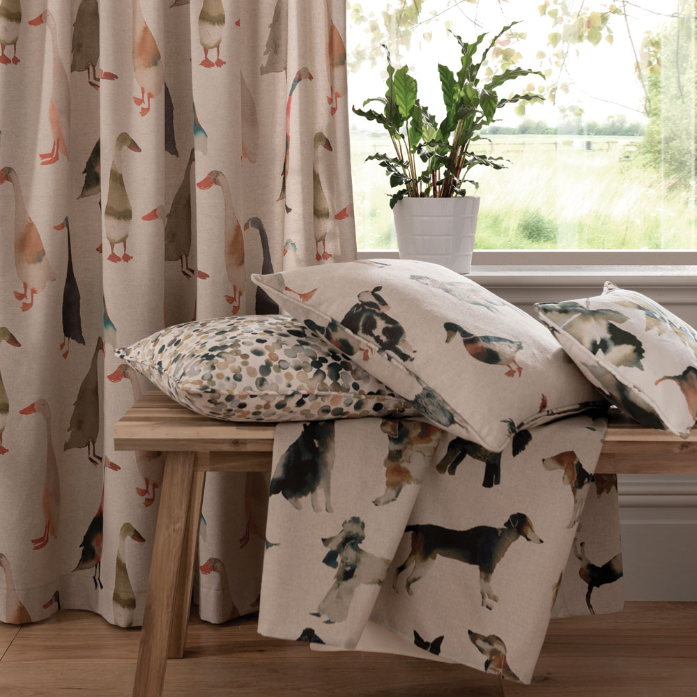 Riverside Linen fabric Country Garden Studio G