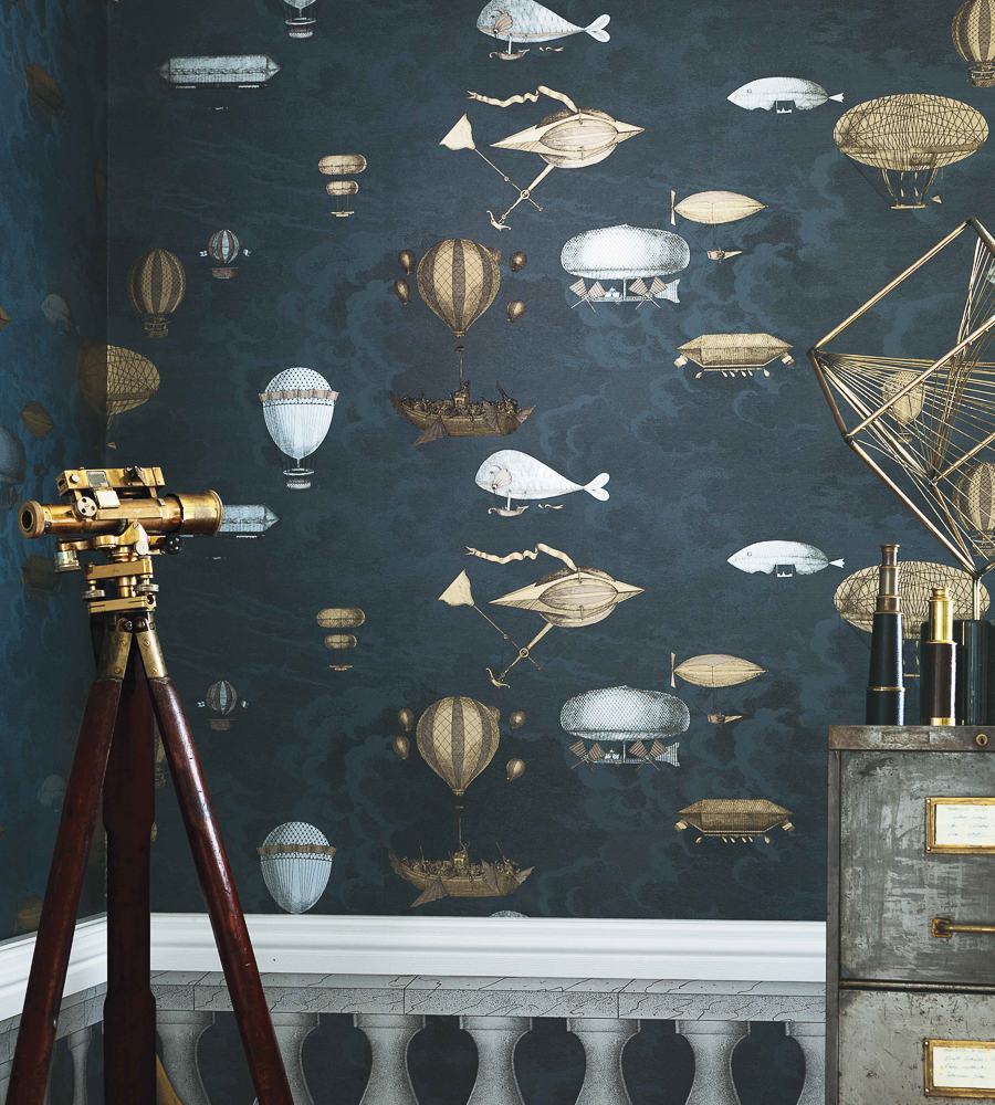 Macchine Volanti 1002 wallpaper Fornasetti Cole & Son
