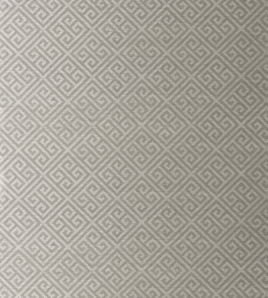 Maze Grasscloth Metallic Grey on Silver wallpaper Grasscloth