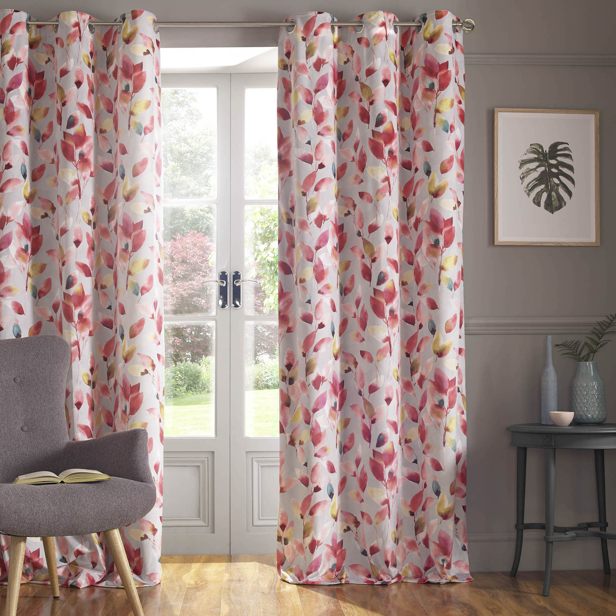 Sofia Scarlet Curtains Ashley Wilde Ready Made Curtains