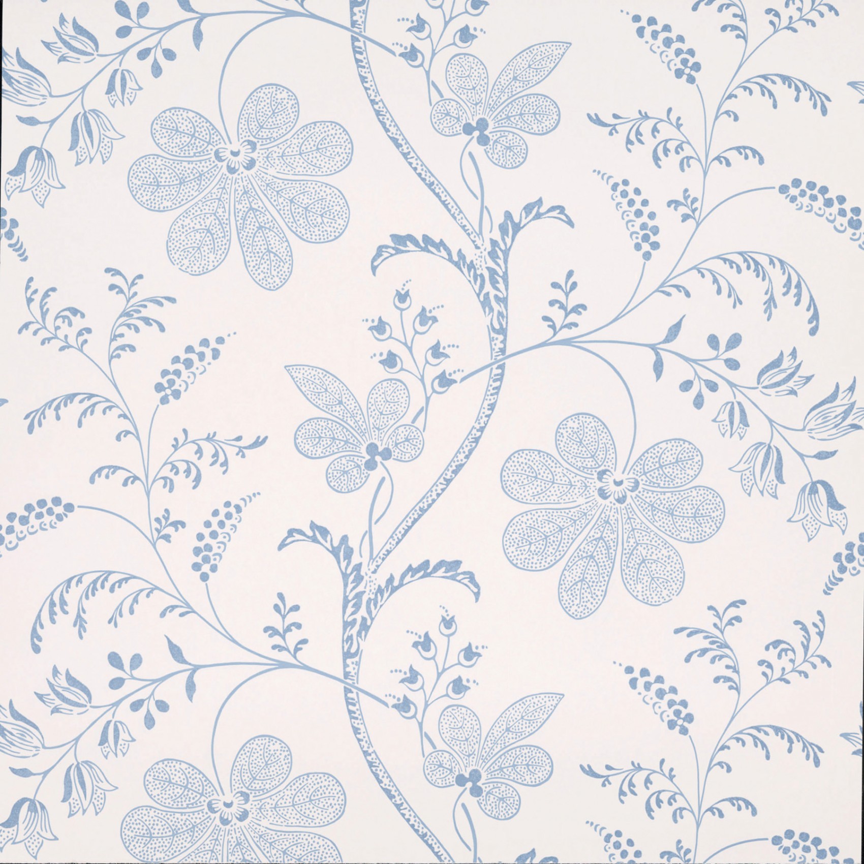 Bedford Square - Porcelain wallpaper | London Wallpapers V | Little Greene