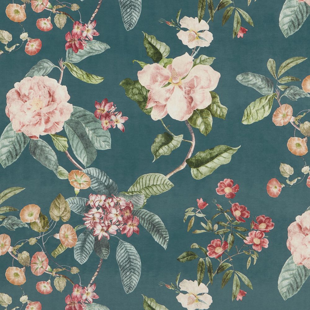 Botanical Garden Tapestry fabric Enchanted Garden iLiv