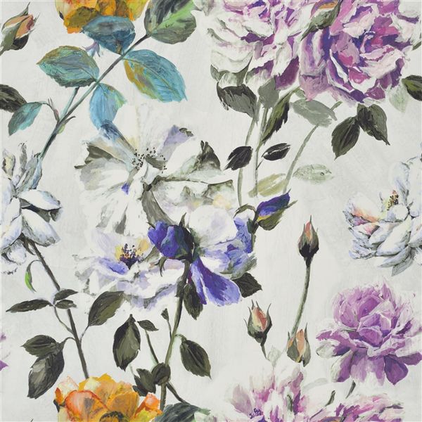 Couture Rose Viola fabric Couture Rose Designers Guild