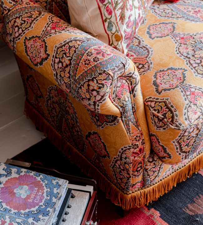 Gypsy Soul Yellow/Pink fabric Woodstock Mind The Gap