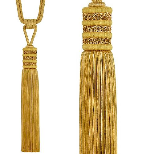 Opulent Tassel Tieback Gold Tiebacks