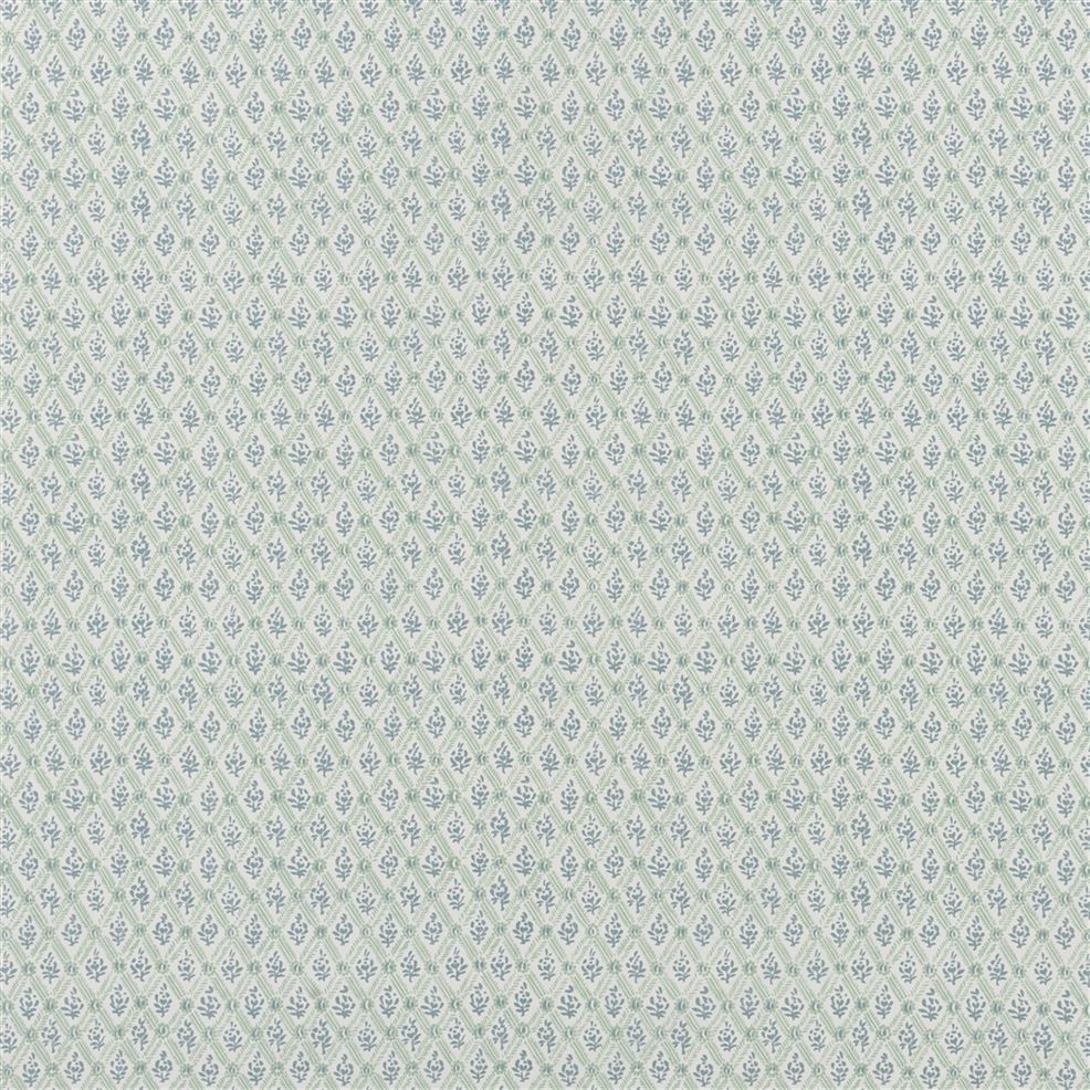 St John Street Trellis Eau de Nil fabric English Heritage Fabrics