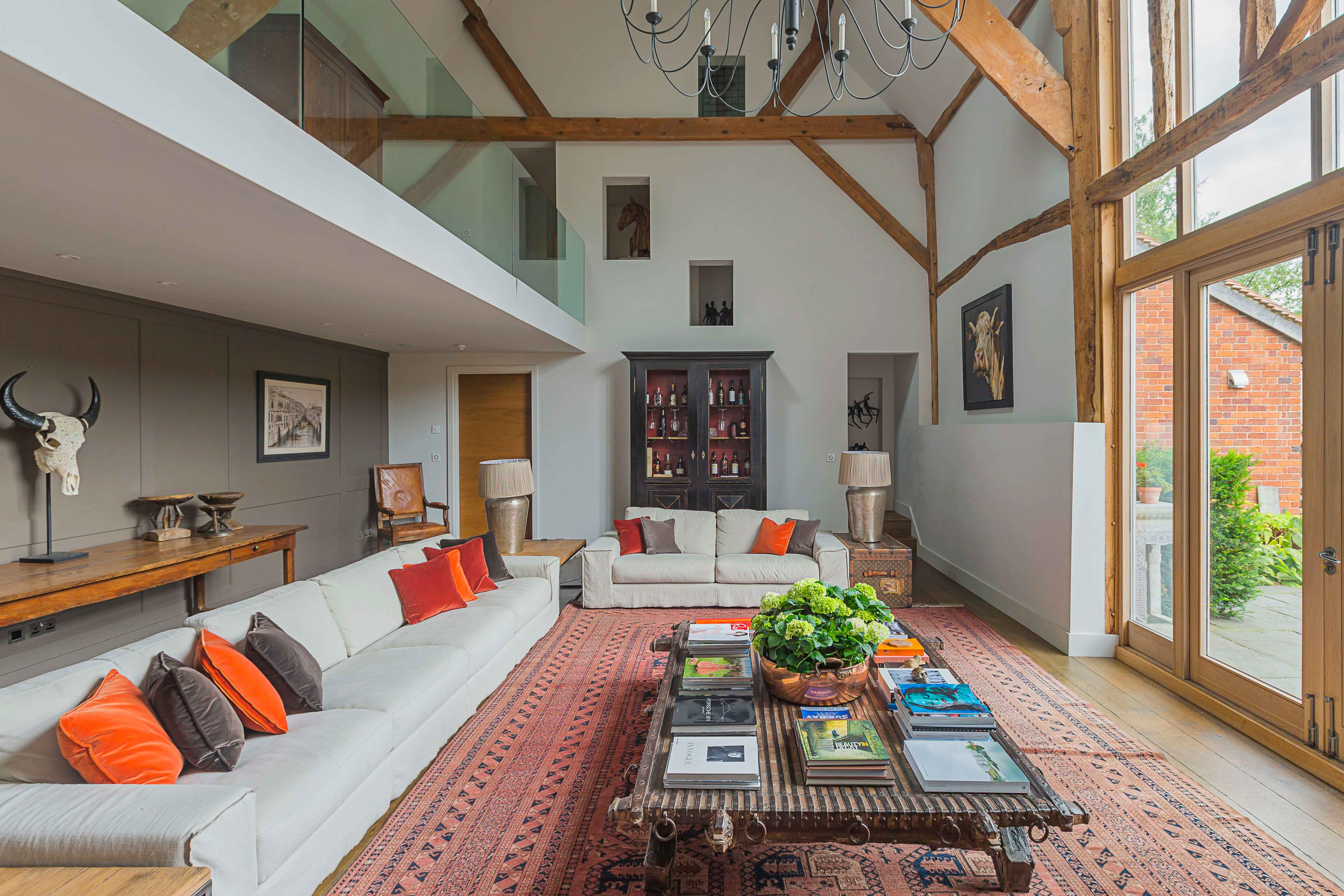 The Interior This Five Bedroom, Seven Bathroom Property Is Functionally Divided Into The Interior This Five Bedroom, Seven Bathroom Property Is Functionally Divided Into