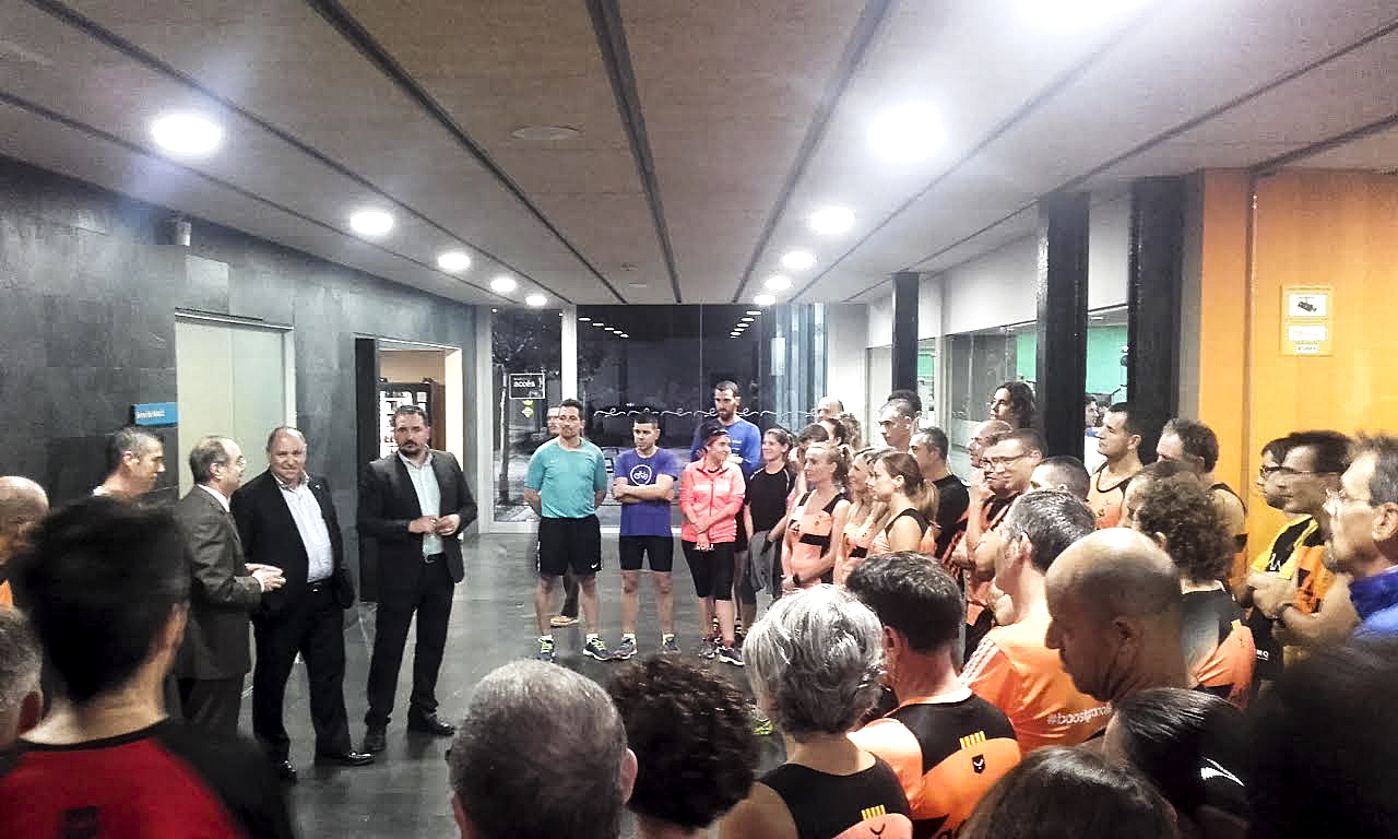 Unes 50 persones van encetar, dimecres, el programa 'Entrena la Mitja' a les Franqueses